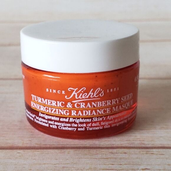 Kiehl's Turmeric & Cranberry Seed Energizing Radiance Masque Mask Brightens - Picture 1 of 15